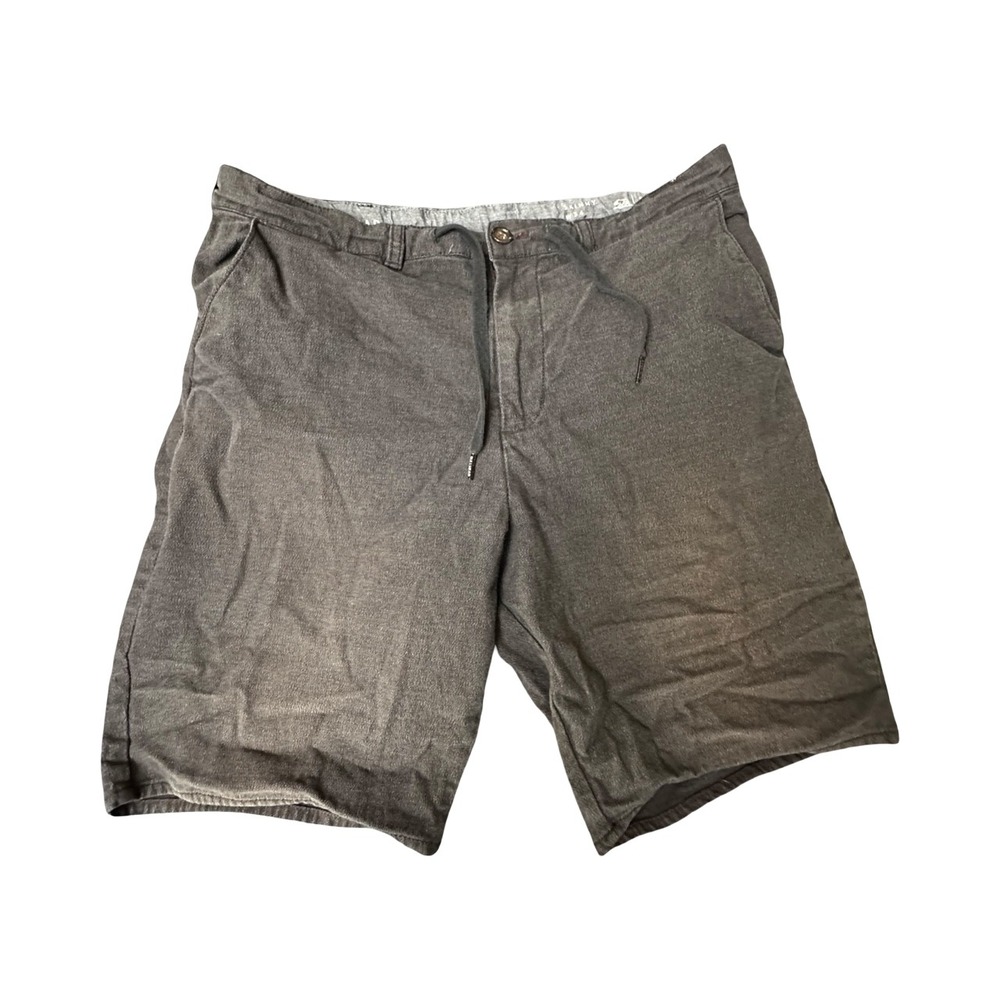 Bullhead Denim Co Shorts Men 34 Grey Skinny Fit Drawstring Casual Summer Comfort